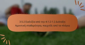 3-5-2 Ευελιξία από την 4-1-2-1-2 Διάταξη: Αμυντική σταθερότητα, παιχνίδι από τα πλάγια
